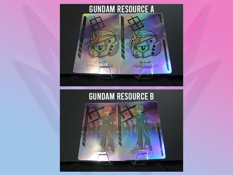 Gundam TCG Resource Tokens - Gundam Card Game - Original Art by SH Studios image 2