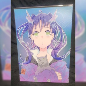 Through the Colors!, Anime Art print - 8.5 x 11 Poster print