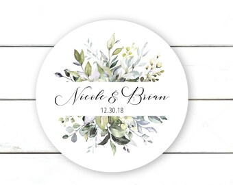 wedding thank you stickers etsy