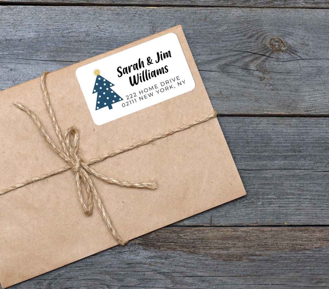 Weihnachten im Juli Adressetiketten Adressetiketten Etsy