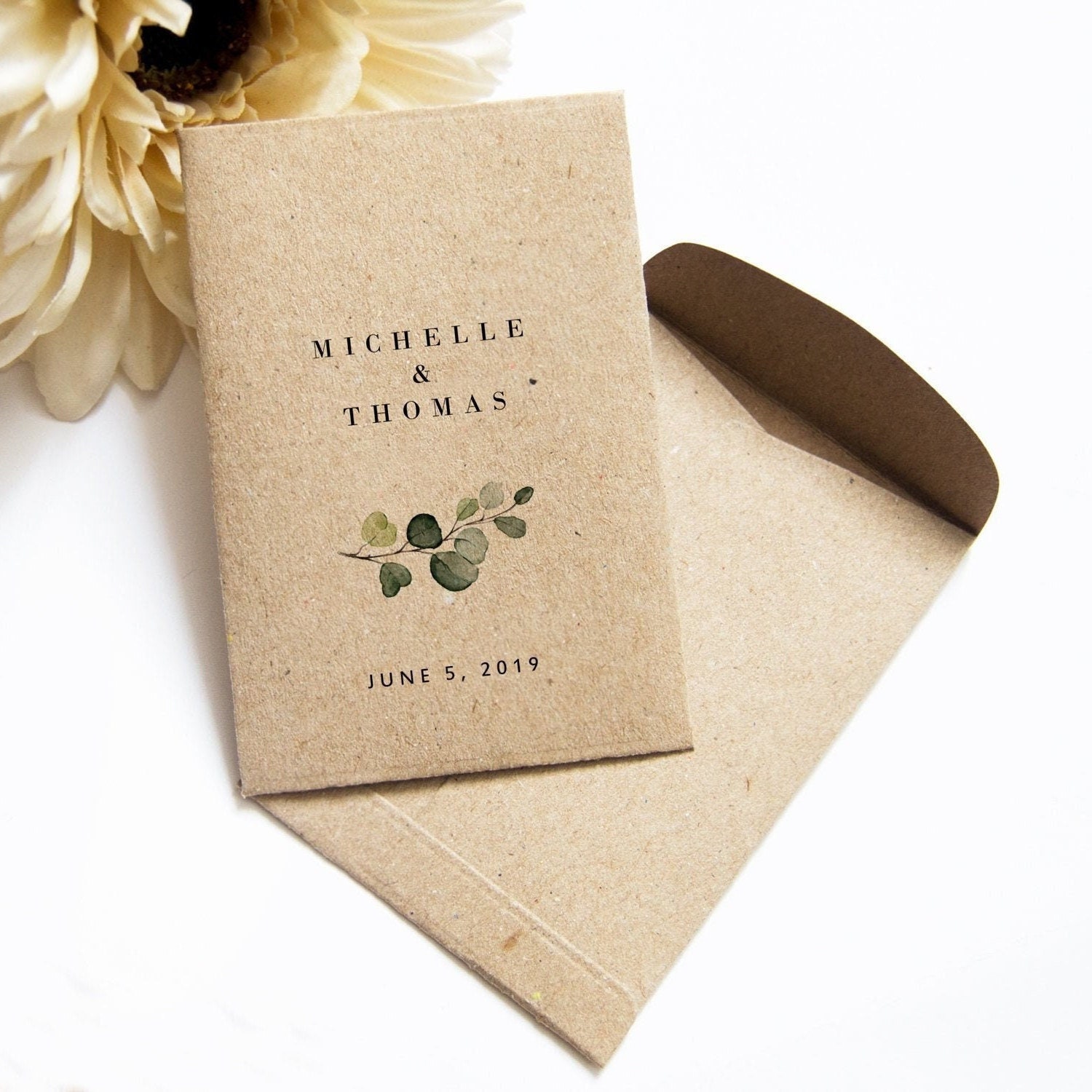 20 Samenpäckchen, Gastgeschenke zur Hochzeit, 20 Samenpäckchen, 20 Samenpäckchen