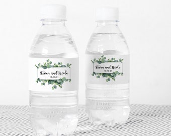 Personalization mall water bottle labels