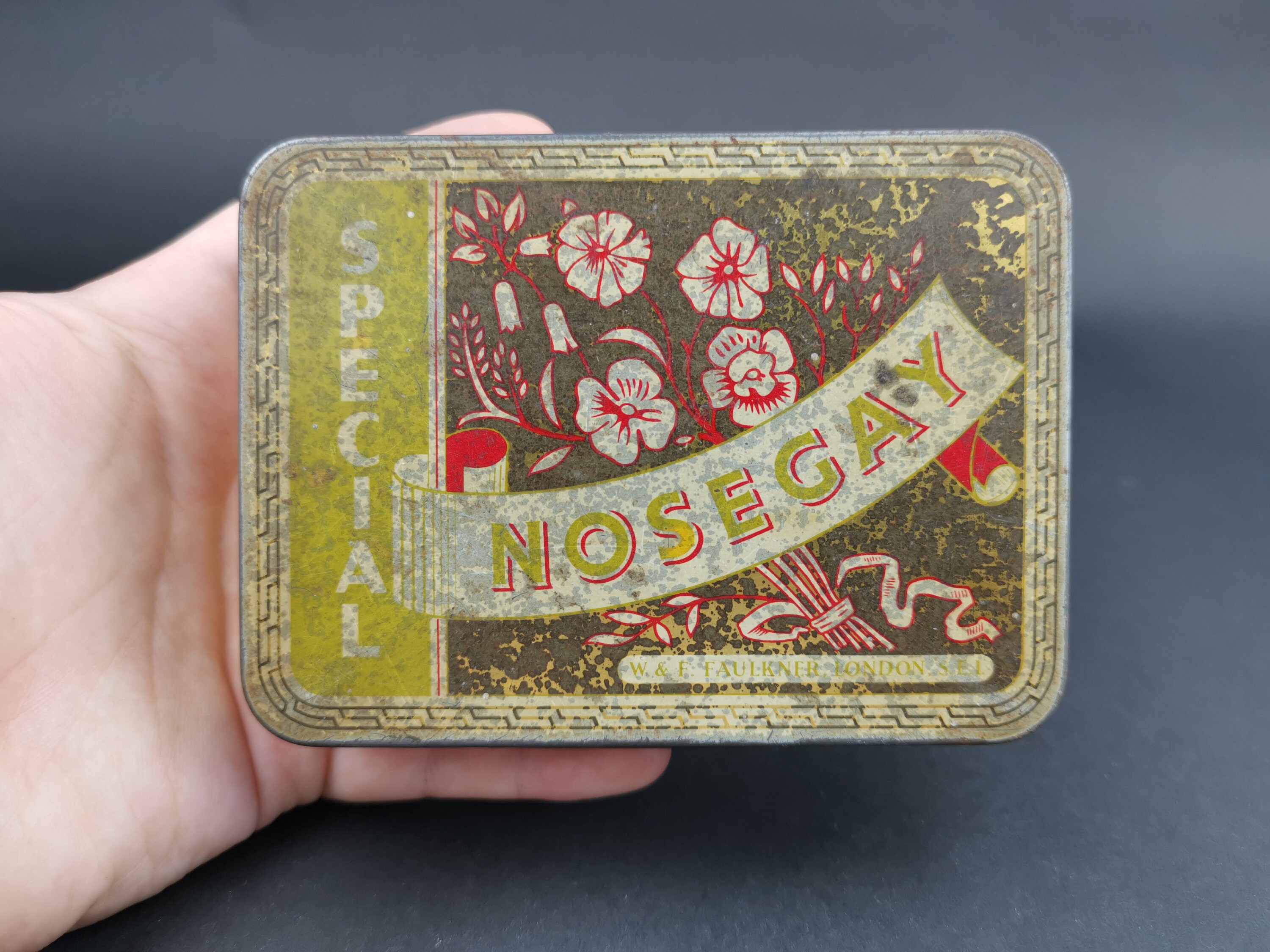 nosegay tobacco Lot 1324 METAL SIGN - Nosegay Tobacco