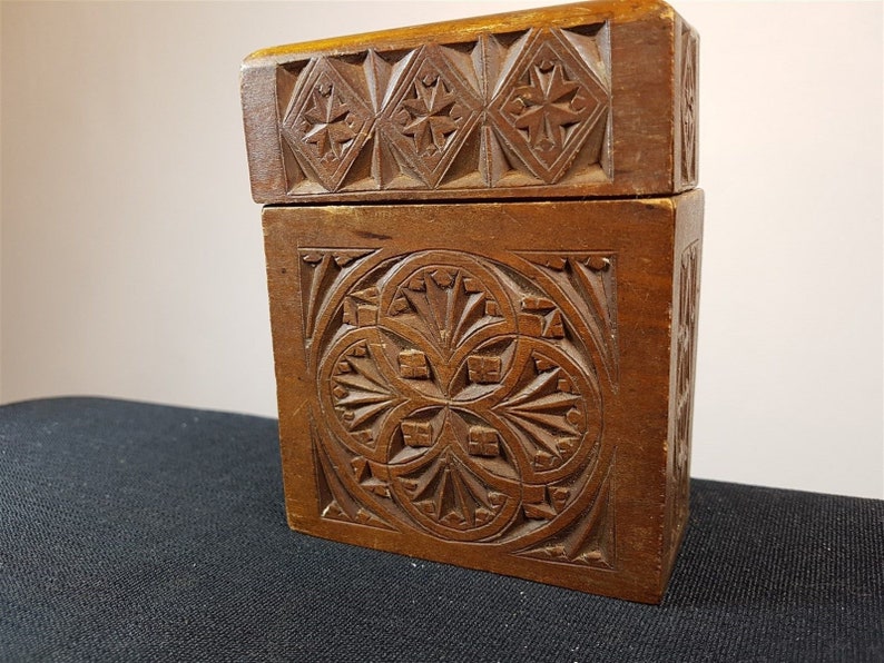 Playing Cards Card Vintage Carved Wooden