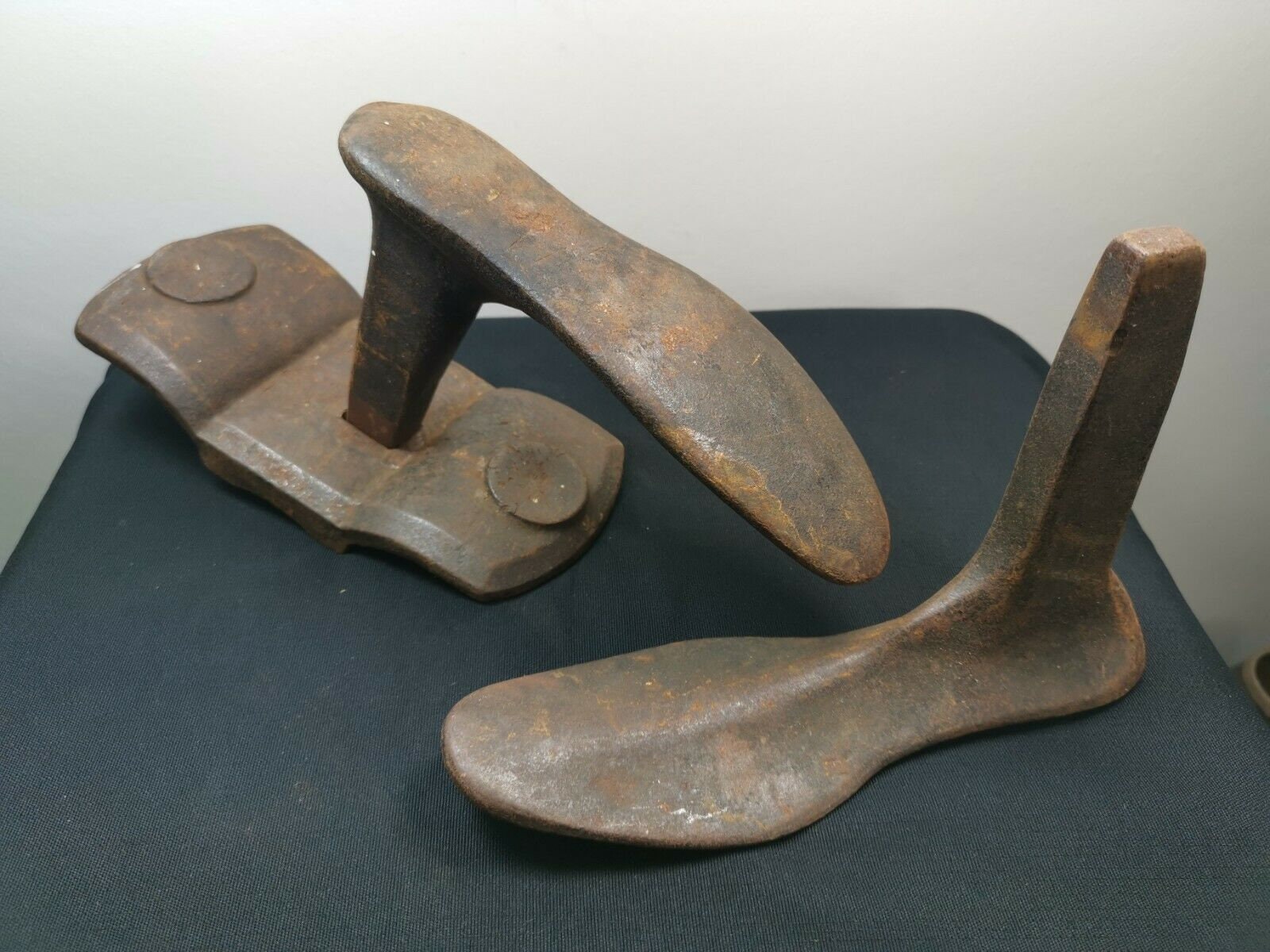 Antique Cobblers Shoe Last Lasts Cast Iron Metal Set of 2 Etsy