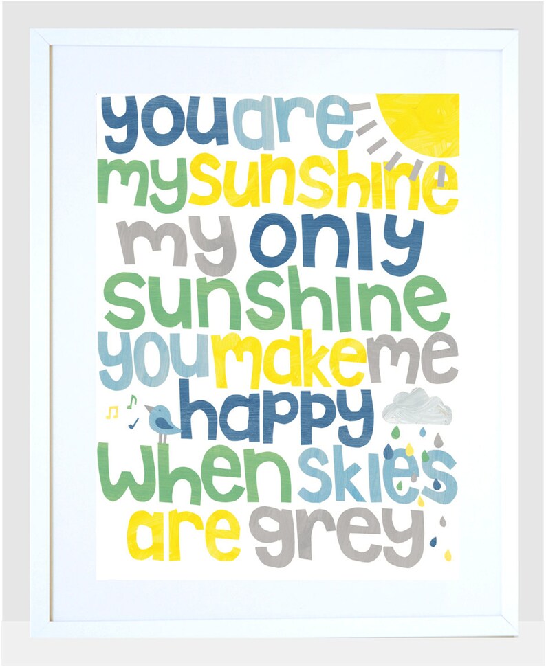 Art Print for Kids, Boy's Wall Art, Nursery Wall Art, Children's