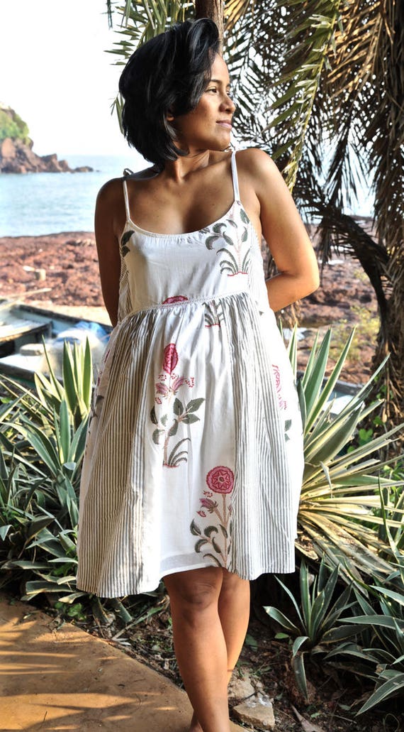 Cotton Summer Dress Beach Dress Resort ...