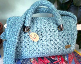 Handmade Crochet Women’s purse – Turquoise