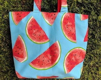 Watermelon Tote Bag / Watermelon Market Bag / Watermelon
