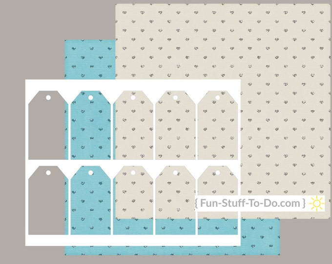 Tag One - Digital Transparent Overlay Template - Patterns & How To - Etsy
