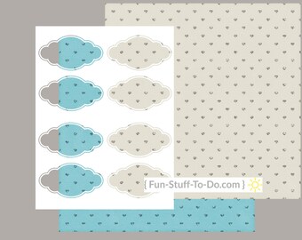 Label Two - Small - Transparent Overlay Template