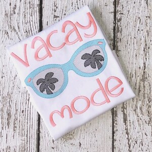 Beach Embroidery Design - Beach Embroidery Saying - Summer Embroidery Design