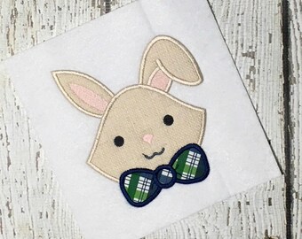 Rabbit Applique Design - Bunny Applique Design - Easter Applique Design