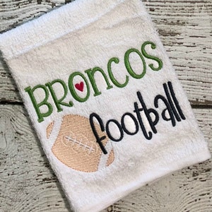 Broncos Football Embroidery Design - Football Embroidery Design - Football Embroidery Saying - Mascot embroidery design