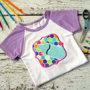 Buntstift-Applique-Design - zurück zu Schule Applikation Design