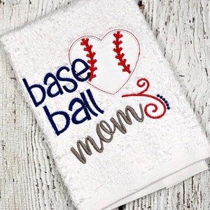 Baseball Applique Design - Baseball Mom Embroidery Design _ Baseball Embroidery Saying
