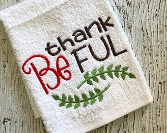 Thanksgiving Embroidery Design Saying - Kitchen Embroidery Design - Kitchen Embroidery Saying