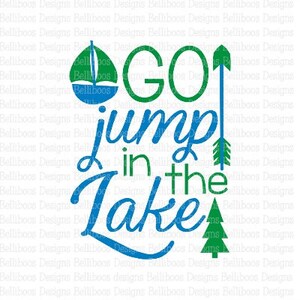 Lake svg Design - Summer svg Design - Lake Cut file - Summer Cut File - Word Art
