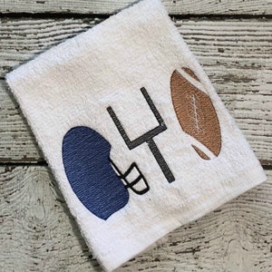 Football Embroidery Design - Football Helmet Embroidery Design - Sketch Embroidery
