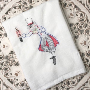 Ballet Embroidery Design - Nutcracker Embroidery Design - Drosselmeyer Embroidery Design - Sketch Embroidery