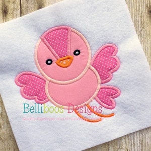 Bird Applique - Animal Applique - Bird Embroidery - Applique Design - Embroidery Design