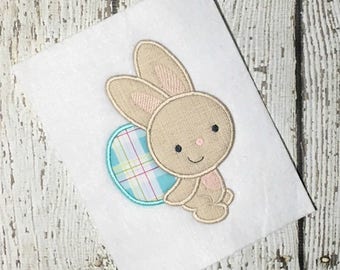 Easter Applique - Bunny Applique - Rabbit Applique -Easter Embroidery