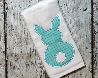 Easter Bunny Applique Machine Embroidery Design Spring Rabbit INSTANT ...