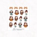 Autumn Planner Stickers - Planner Girl Stickers - Fall Stickers - Plaid Bow Sticker
