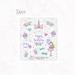 Happy Birthday -Planner Stickers - Birthday Balloons - Birthday Girl - Cupcake - Deco Sheet LK-100