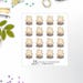 No Spend Planner Stickers - No Spend Planner Girl - Stickers for Erin Condren - Stickers For Happy Planner