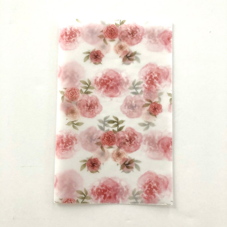 Printed Vellum Sheets Etsy