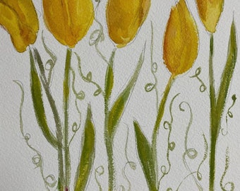 Golden Tulips