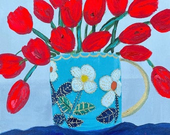 Red, Red Tulips