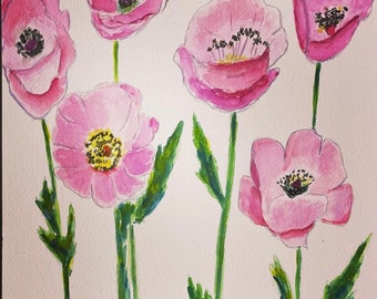Pink Poppies