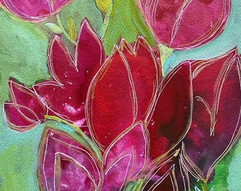 Japanese Magnolias I