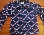 Roadside Diner vintage button up shirt