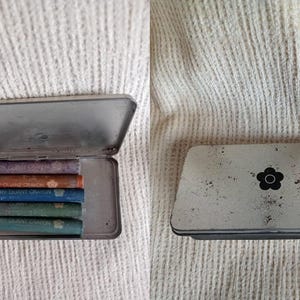 Vintage Mary Quant Face Crayons, Collectible Makeup Set