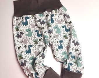 Pantalon de pompe pour bébé Dinos Pantalon de culture de dinosaures Pantalon Tobe Pantalon de bébé Cadeau Bébé Naissance Nouveau-né Garçon Fille Pantalon de pompe Fille Pantalon de pompe Garçon