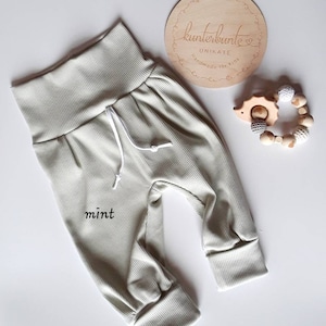Baby Bloomers Growing Pants Baby Pants Rib Jersey, Bloomers Girls Bloomers Boys, Gift Baby Birth Newborn, Hipster Baby Bloomers Children
