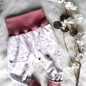 Baby Bloomers Flower Branches Flowers Blossoms Summer Spring Growing Pants Baby Pants, Gift Baby Girl Bloomers Boy, Bloomers Girl