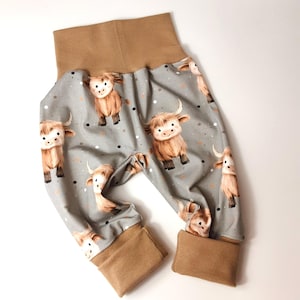 Pantaloni a pantaloncino per neonati Highland Cow Pantaloni a pantaloncino per neonati Highland Cow Pantaloni per neonati Regalo Bambina Regalo Bambino Set per neonati Set regalo da campeggio Bulli