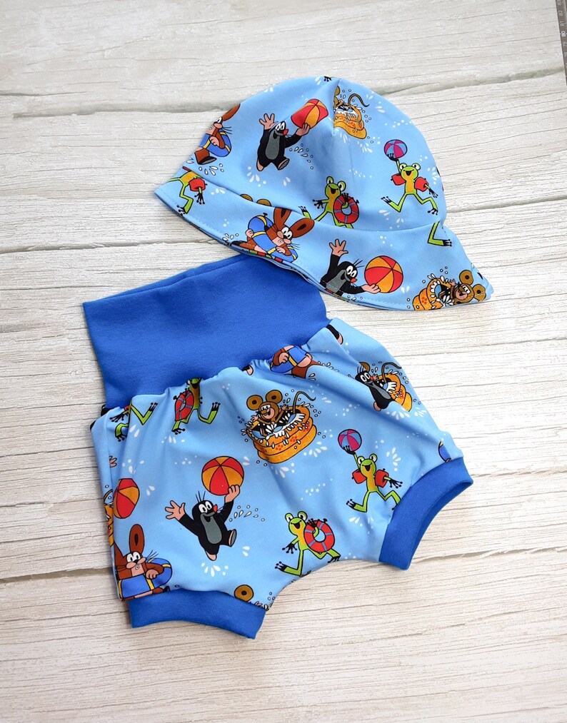 Pantalon à pompe bébé baleine bateau maritime baleines pantalon en cire de mer pantalon bébé pantalon tobe, cadeau bébé naissance nouveau-né nouveau-né, pantalon à pompe fille ensemble bébé image 7