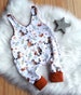 Baby Romper, Baby One-Piece, Baby Romper, Gift for Birth, Gift Baby, Romper Girl, Romper Boy, Romper Raccoon 