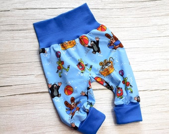 Babypompbroekje de kleine mol Pauli zomer waxbroekje babybroekje pompbroekje meisje pompbroekje jongen cadeau geboorte baby setje mol