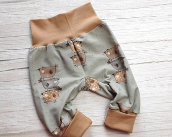 Pantalon de pompe pour bébé poulets de ferme pantalons de croissance pantalons de bébé pantalons tobe, cadeau bébé naissance nouveau-né nouveau-né, pantalons de pompe filles bébé ensemble poulet