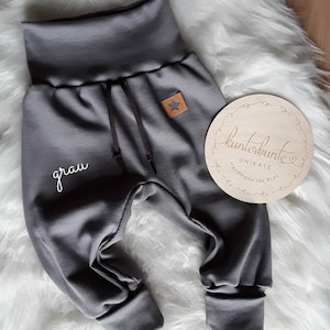 Baby bloomers, grow-along pants, baby pants, rib jersey, bloomers girls, bloomers boys, gift baby birth newborn, hipster baby bloomers children