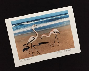 AT THE BEACH, Note Cards