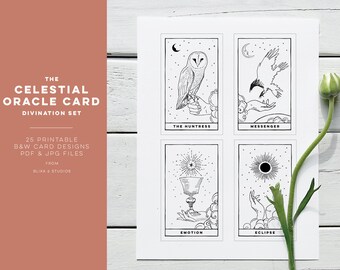 Download Tarot Coloring Book Etsy