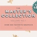 The Master's Collection: Volume 1 500 Favorite Rose Gold Foil, Marble ...