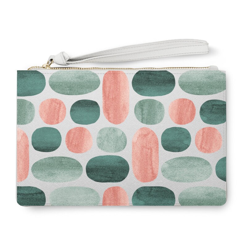 Vector Pattern With Abstract Geometric Style Leather Zipper Clutch Bag Wallet Large Capacity Long Purse For Women Personalized Vector Pattern With Abstract Geometric Style Leather Zipper Clutch Bag Wallet Large Capacity Long Purse For Women Personalized